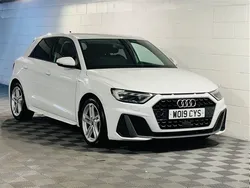 White Used 2019 Audi A1 S-Line Hatchback | £10,989 (Fair price)