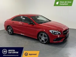 Red Used 2018 Mercedes CLA180 AMG line Sedan | £12,940 (Fair price)
