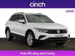 White Used 2022 VW Tiguan Life SUV | £19,489 (Good price)