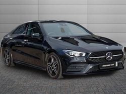 Cosmos black Used 2023 Mercedes CLA200 AMG Line Premium Sedan | £24,395 (Fair price)
