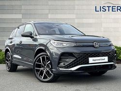 Dolphin grey New 2025 VW Tiguan R-line SUV | £44,990