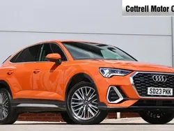 Orange Used 2023 Audi Q3 Sportback S-Line SUV | £33,975 (Fair price)