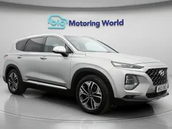 Silver Used 2021 Hyundai Santa Fe Premium SE SUV | £21,600 (Fair price)