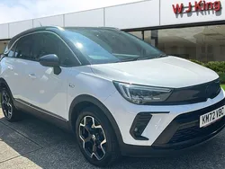 Arctic white Used 2022 Vauxhall Crossland Ultimate SUV | £16,495 (A bit pricey)