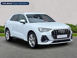 White Used 2025 Audi Q3 S-Line SUV | £33,764 (Fair price)