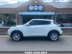 White Used 2015 Nissan Juke Acenta SUV | £6,646 (A bit pricey)