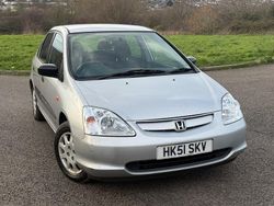 Silver Used 2002 Honda Civic Hatchback | £1,750 (Expensive)