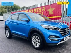 Blue Used 2017 Hyundai Tucson SE SUV | £8,995 (Fair price)