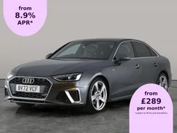 Grey Used 2022 Audi A4 S-Line Sedan | £19,728 (Good price)