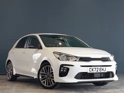 White Used 2022 Kia Rio 4 Hatchback | £15,998 (Fair price)