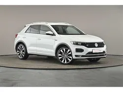 White Used 2019 VW T-Roc R-line SUV | £20,171 (Fair price)