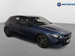Blue Used 2022 Mercedes A180 Executive Hatchback | £20,099 (Fair price)