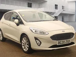 White Used 2020 Ford Fiesta Titanium Hatchback | £8,700 (Good price)