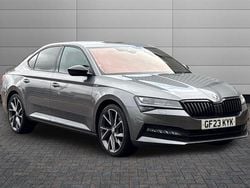 Graphite grey metallic Used 2023 Skoda Superb SportlinePlus Hatchback | £21,995 (Good price)