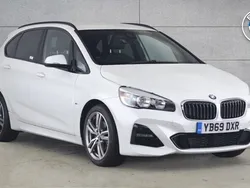 White Used 2019 BMW 218 Active Tourer M Sport MPV | £15,950 (Fair price)