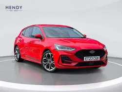 Red Used 2023 Ford Focus ST-Line X Hatchback | £15,499 (Fair price)