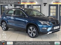 Blue Used 2017 Seat Ateca Ecomotive SUV | £9,970 (Fair price)