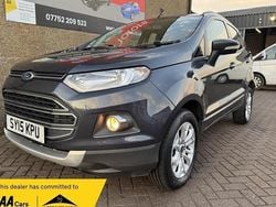 Grey Used 2015 Ford Ecosport Titanium SUV | £4,395 (Fair price)