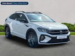White Used 2023 VW Taigo R-line SUV | £20,134 (Fair price)