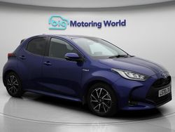 Blue Used 2020 Toyota Yaris Hybrid Design Hatchback | £13,300 (Good price)