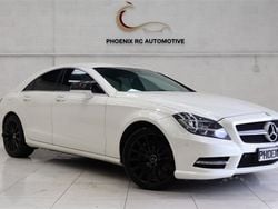 White Used 2013 Mercedes CLS350 AMG Coupe | £9,599 (A bit pricey)