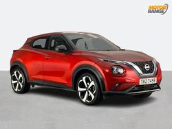 Red Used 2022 Nissan Juke Tekna SUV | £15,495 (Fair price)