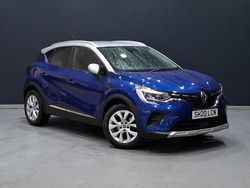 Blue/grey Used 2020 Renault Captur Iconic SUV | £11,698 (Fair price)