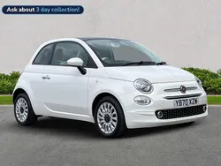 White Used 2020 Fiat 500 Lounge Hatchback | £8,899 (Good price)
