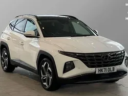 White Used 2021 Hyundai Tucson Ultimate SUV | £21,559 (Fair price)