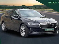 Midnight black metallic Used 2024 Skoda Superb SE L Estate | £29,211 (Expensive)