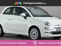 White Used 2023 Fiat 500 Hatchback | £10,697 (Fair price)