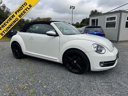 White Used 2013 VW Beetle Design Cabriolet | £9,995 (Fair price)