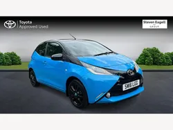 Blue Used 2016 Toyota Aygo X-cite Hatchback | £8,294 (A bit pricey)