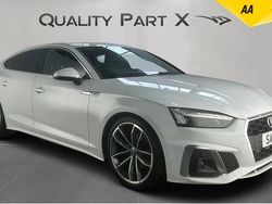 White Used 2021 Audi A5 Sportback S-Line Hatchback | £20,200 (Good price)