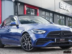 Blue Used 2025 Mercedes C200 AMG line Sedan | £40,495