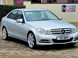 Silver Used 2013 Mercedes C200 Executive Sedan | £5,500 (A bit pricey)