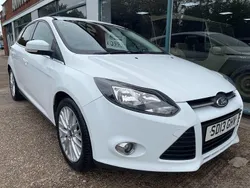 White Used 2013 Ford Focus Zetec Hatchback | £3,995 (Expensive)