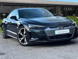 Black Used 2023 Audi e-tron GT quattro Comfort Sedan | £47,490 (Fair price)