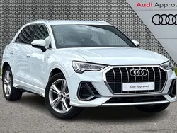 White Used 2021 Audi Q3 S-Line SUV | £27,993 (Fair price)
