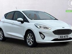 White Used 2019 Ford Fiesta Zetec Hatchback | £9,699 (Fair price)