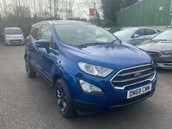 Blue Used 2018 Ford Ecosport Zetec SUV | £7,890 (Fair price)