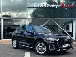 Black Used 2021 Audi Q5 S-Line SUV | £29,350 (Fair price)