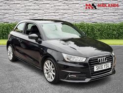 Black Used 2016 Audi A1 S-Line Hatchback | £8,600 (Fair price)