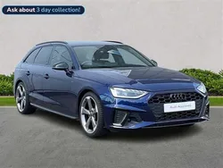 Blue Used 2022 Audi A4 Black Edition Estate | £27,338 (A bit pricey)