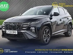 Black Used 2024 Hyundai Tucson N Line SUV | £27,495 (Fair price)