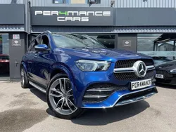 Blue Used 2019 Mercedes GLE450 AMG AMG line Estate | £34,490 (Fair price)