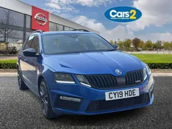 Blue Used 2019 Skoda Octavia vRS Estate | £19,295 (Fair price)