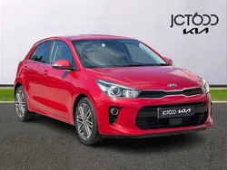 Red Used 2018 Kia Rio First Edition Hatchback | £9,992 (Fair price)