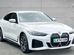 White Used 2024 BMW i4 M Sport Sedan | £36,985 (Fair price)