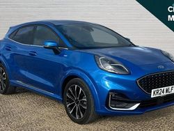Blue Used 2024 Ford Puma ST-Line Hatchback | £21,799 (A bit pricey)